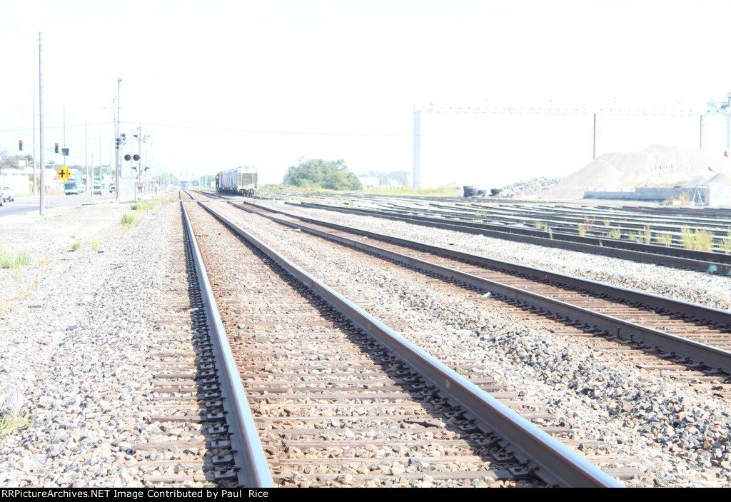 Looking North Alone BNSF Line